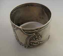 Otto Wolter silver napkin ring