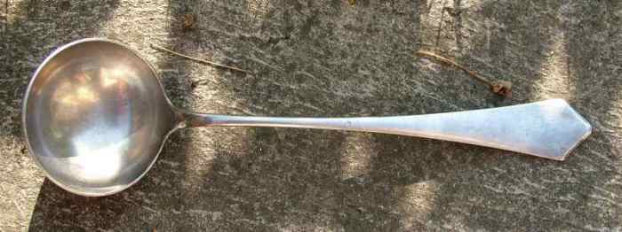 Sandrik silver-plated ladle Sandrik silver-plated ladle