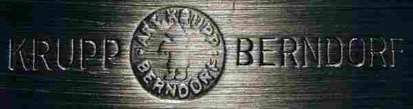 The standard BMF mark for high-quality silver-plated (Alpacca-Silber I) items used between 1938 and 1945