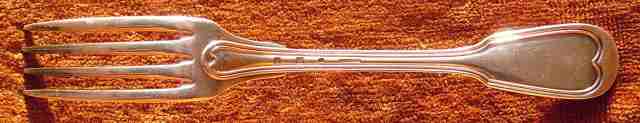  'Filet' (or 'Chinon') model of Christofle cutlery