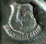 coat of arms with a Gallic cock inside