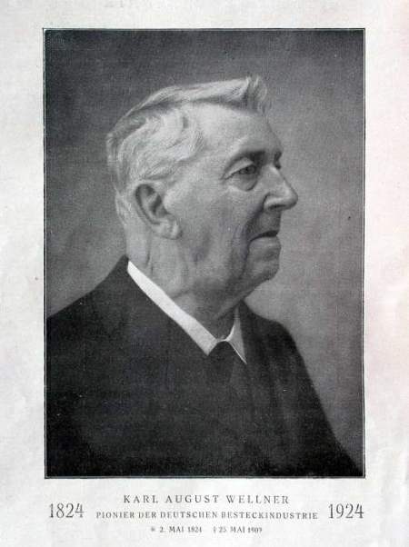 Karl August Wellner, pioneer of German cutlery industry