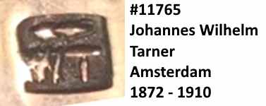 Johannes Wilhelm Tarner, Amsterdan, 1872 - 1910