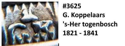 G. Koppelaars, 's-Her togenbosch, 1821 - 1841