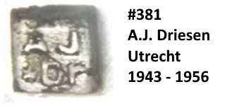 A.J. Driesen, Utrecht, 1943-1956