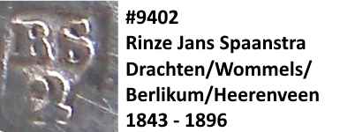 Rinze Jans Spaanstra, Drachten/Wommels/Berlikum/Heerenveen, 1843 - 1896