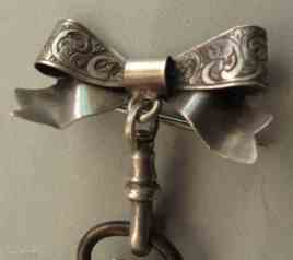 silver pin