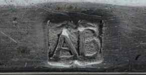 silversmith's mark: Alessandro Bonani, Parma, last quarter 18th/beginning 19th century