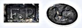 silversmith's mark: Ferdinando Pelizza, Parma last quarter 18th/first quarter 19th century