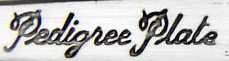 Pedigree trade name: T. Turner & Co Ltd - Sheffield