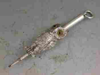 silver 'novelty'  propelling pencil