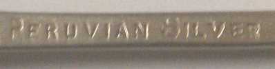 Peruvian trade name: Thomas Hands & Son - Birmingham