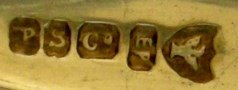 Potosi Silver Co, silver plate mark