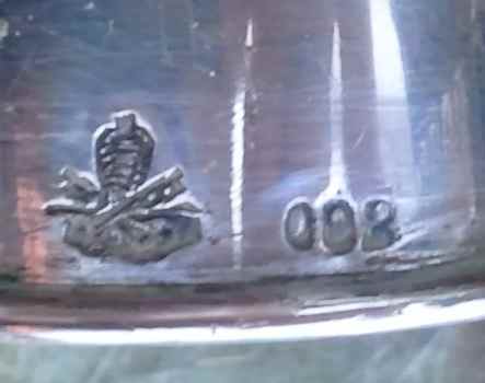 Papal State (Rome) pseudo hallmark and Italian hallmarks: maker not identified