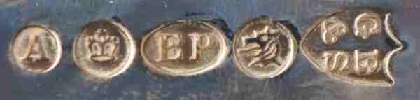 Silverplate trademark of George Bowen & Son Silverplate trademark of George Bowen & Son