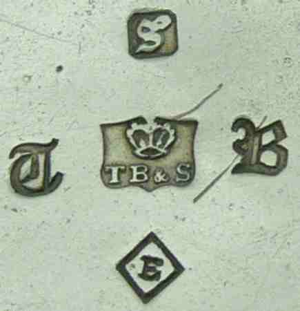 Silverplate trademark of Thomas Bradbury  & Sons