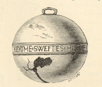 silver-gilt racing bell