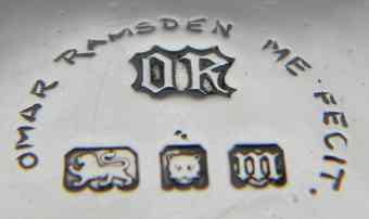 Omar Ramsden, London 1927 mark
