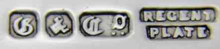 Regent trade name: Garrard & Co Ltd - London