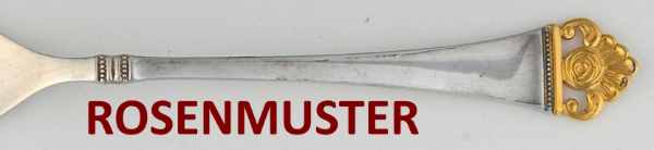 Robbe & Berking: flatware pattern Rosenmuster