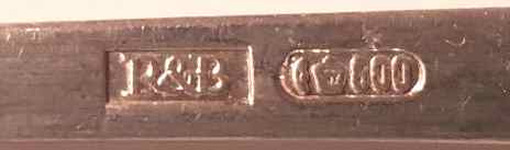 Robbe & Berking, post 1964 mark