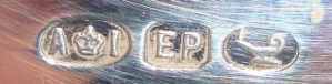 Roberts & Belk, silverplate mark
