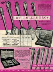 1847 Rogers Bros: 1955 advertisement
