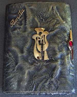 cigarette case in samorodok technique