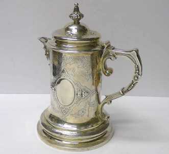 silver tankard, Goldsmiths' Alliance, London 1868