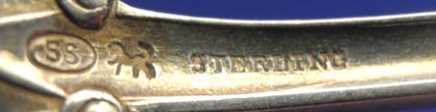 Syracuse Silver Mfg Co mark 1895 - 1897