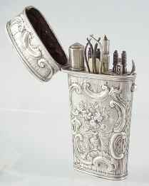 silver etui