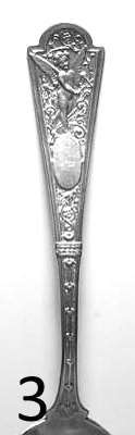 Shiebler flatware pattern: Cupid, sterling, 1898