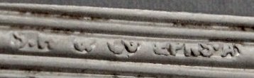 Sibray, Hall & Co, silverplate mark