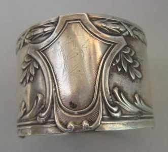 silver napkin ring