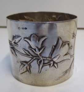 silver napkin ring