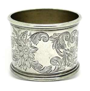 silver napkin ring