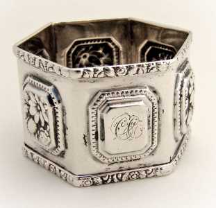 silver napkin ring
