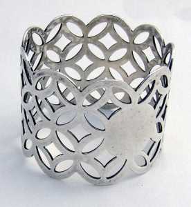 silver napkin ring