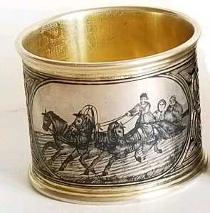 silver napkin ring