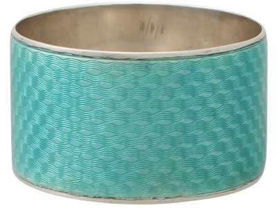 silver napkin ring