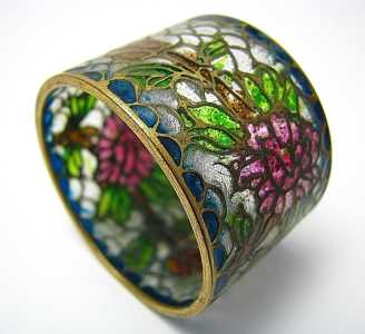 silver napkin ring