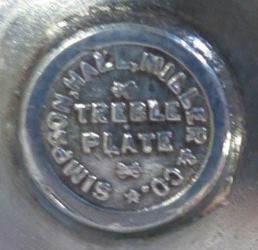 Simpson, Hall, Miller & Co silverplate mark