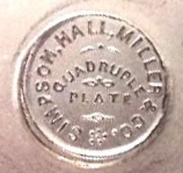 Simpson, Hall, Miller & Co silverplate mark