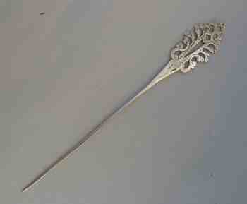 silver hair pin 'spadinn'