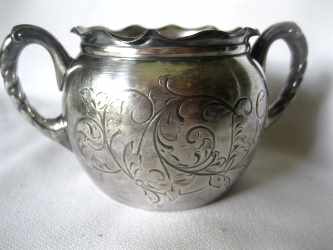 silverplate spoon holder