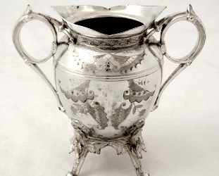 silverplate spoon holder