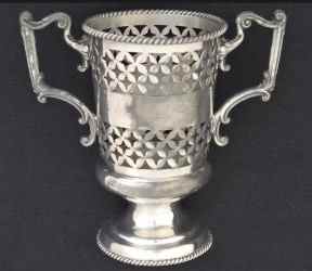 silverplate spoon holder
