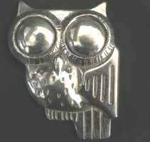 Victor Silson Company of New York for William Spratling, pin owl circa 1940/1944