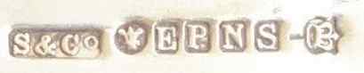 Spurrier & Co, silverplate mark