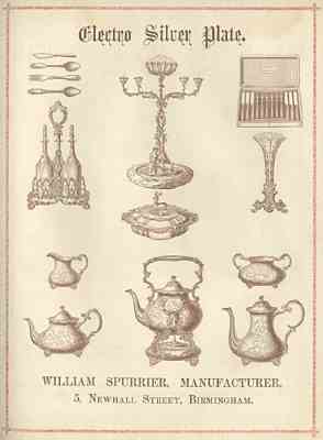 William Spurrier: ancient advertisement